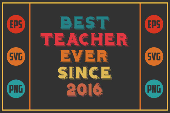 A Designer's Honest Review of the Best Teacher Ever Since 2016 Embroidery Design