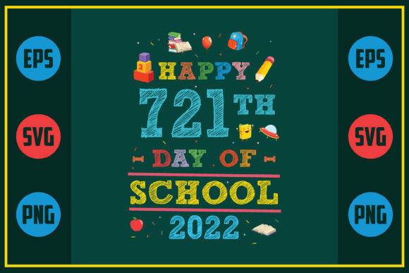 Celebrating 721 Days of School with Embroidery
