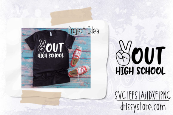 Crafting Goodbye: Peace out High School