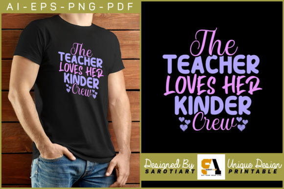 The Teacher Loves Her Kinder Crew